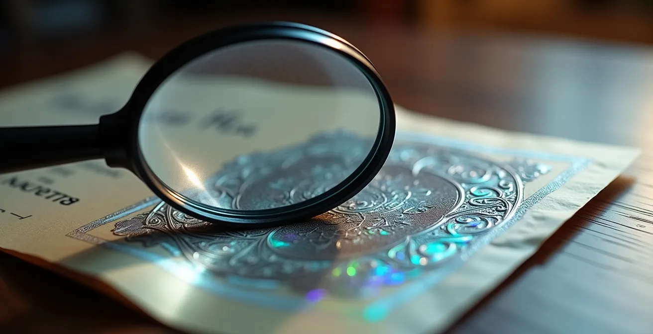 Vérification d'authenticité d'une certification professionnelle pisciniste